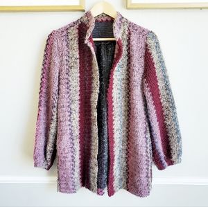 Vintage Joray Open Knit Cardigan - SZ M